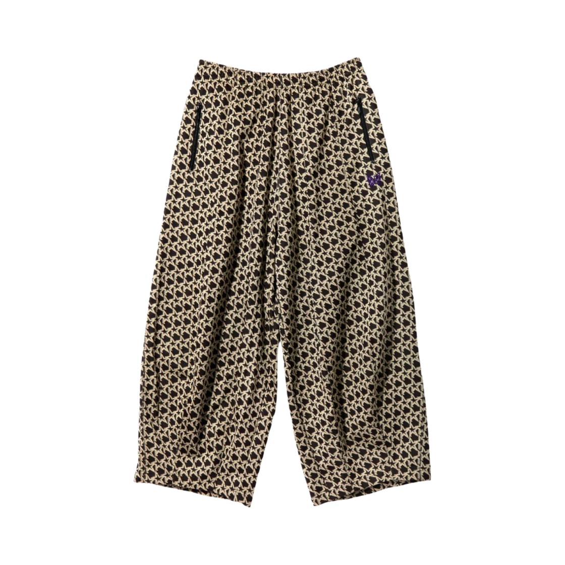 니들스 H.D. 트랙 팬츠 폴리 JQ 스타 블랙(Needles H.D. Track Pants Poly JQ Star Black) - 1