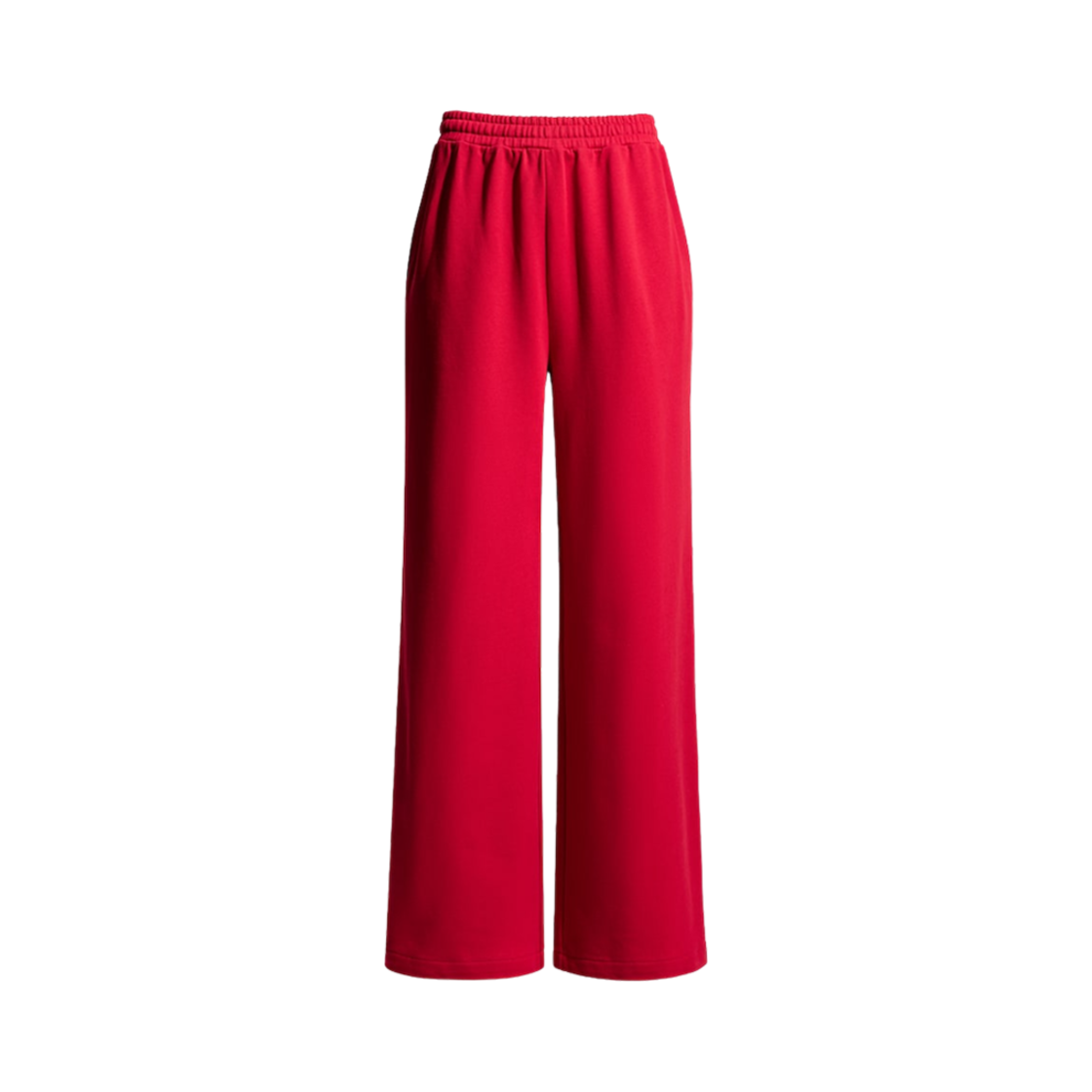 (W) 에이치앤엠 x 막다 부트림 디자인 와이드 조거 팬츠 레드((W) H&M x Magda Butrym Design Wide Jogger Pants Red)
