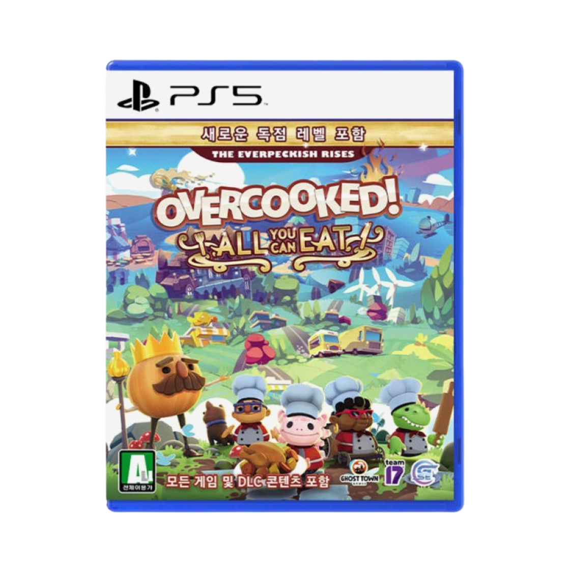 플레이스테이션 5 오버쿡! 올유캔잇 (국내 정식 발매 제품)(Playstation 5 Overcooked! All You Can Eat (Korean Ver.)) - 1