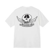 Stussy Skull Wings Pigment Dyed T-Shirt Natural