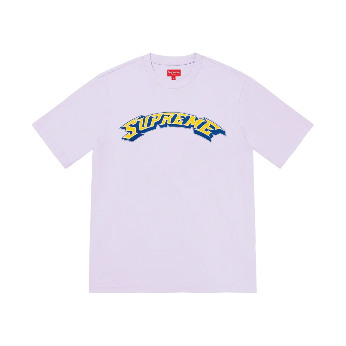 슈프림 아플리케 아크 숏슬리브 탑 라벤더 - 22SS(Supreme Applique Arc S/S Top Lavender - 22SS) - 1