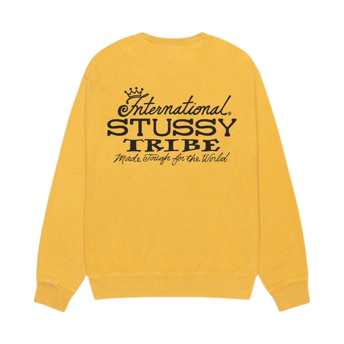 1915020 Stussy Ist Pigment Dyed Crew Honey