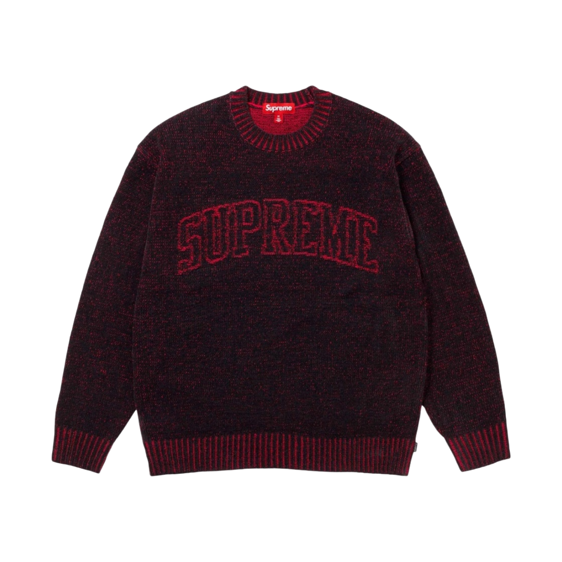 슈프림 콘트라스트 아크 스웨터 블랙 - 24SS