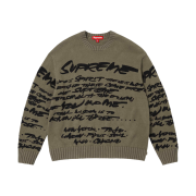 Supreme Futura Sweater Olive - 24SS