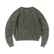 Suade Washed Knit Khaki