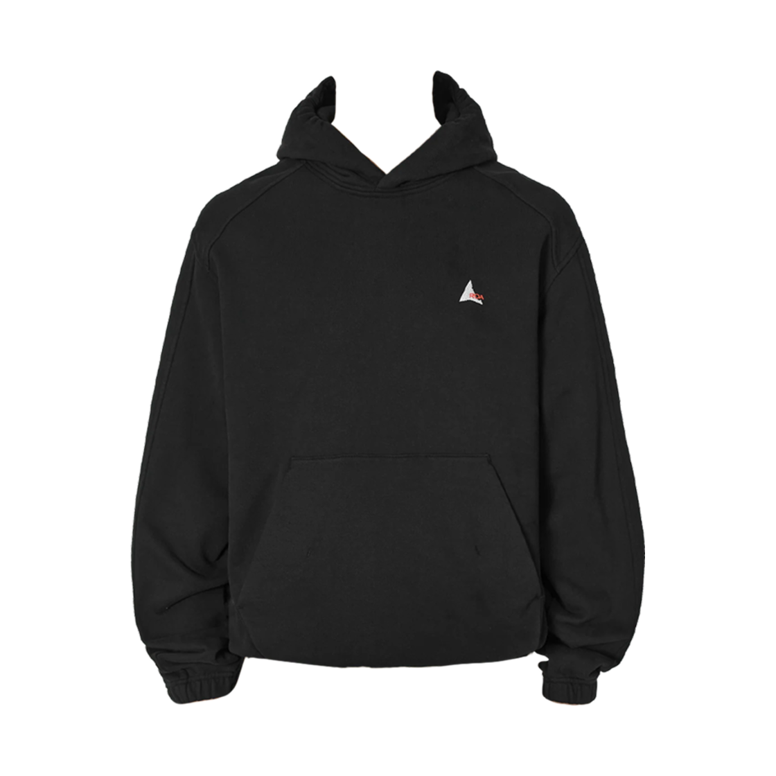 로아 로고 후드 워시드 블랙(Roa Logo Hoodie Washed Black)