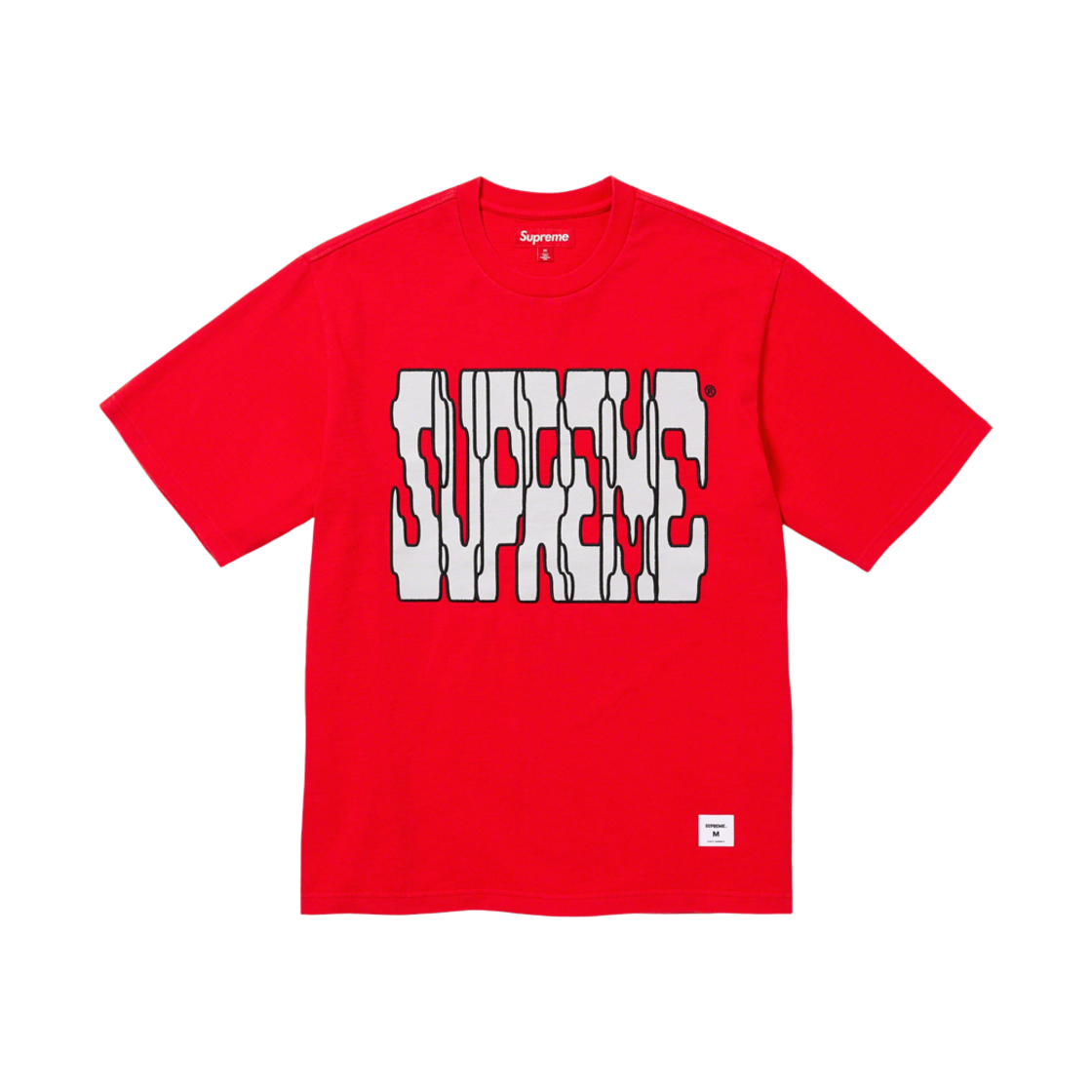 - Supreme Digi S/S Top Red - 23FW