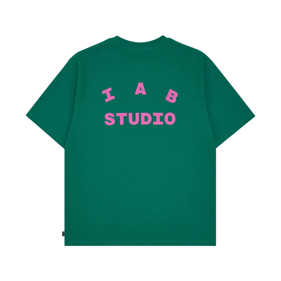 아이앱 스튜디오 티셔츠 그린 핑크(IAB Studio T-Shirt Green Pink)