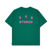 IAB Studio T-Shirt Green Pink