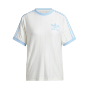(W) Adidas 3-Stripes T-Shirt Off White - KR Sizing