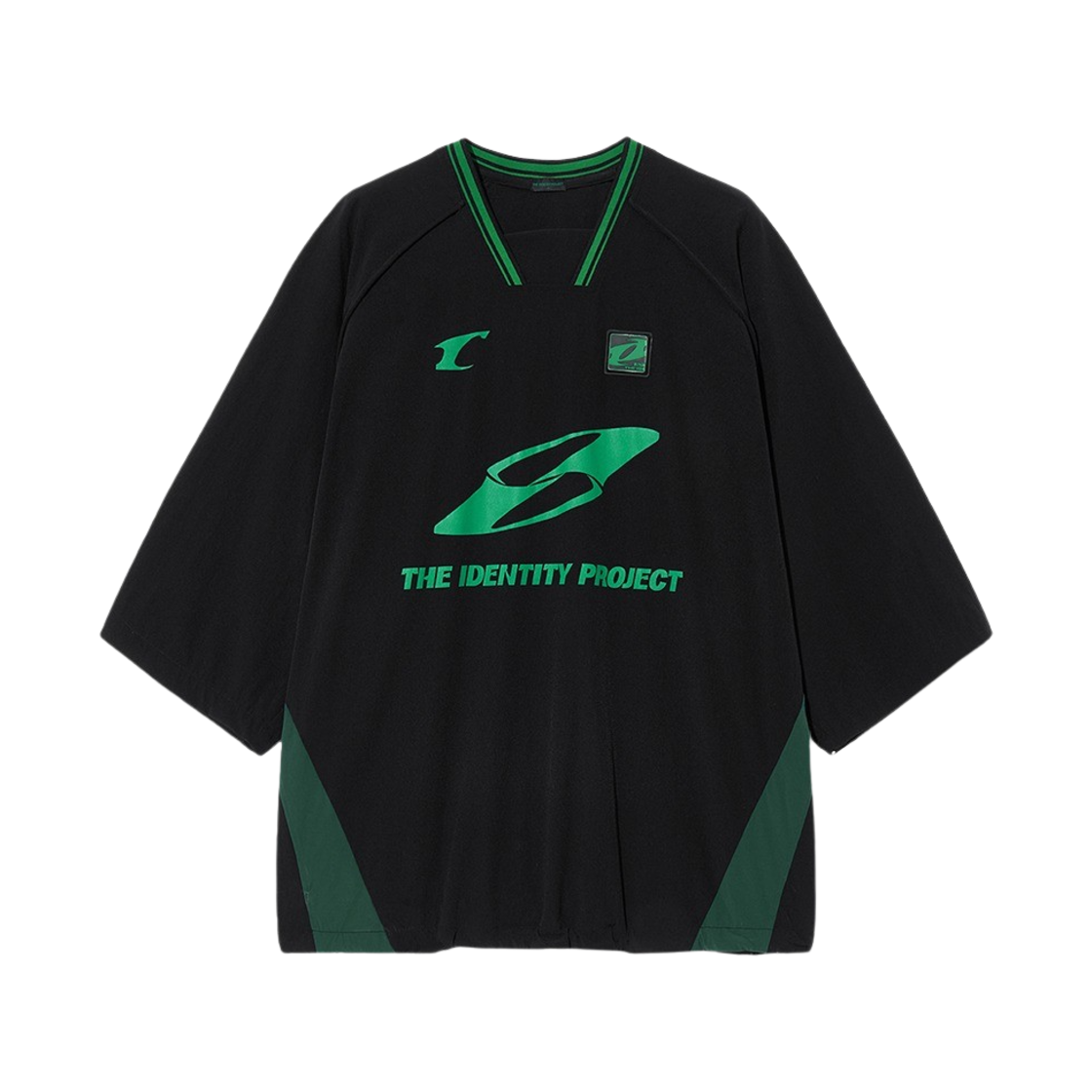 TIP_219 THE IDENTITY PROJECT Sports Half Jersey Black