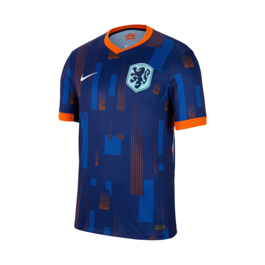 Nike Netherlands 2024/25 Dri-Fit Stadium Away Replica Jersey Blue Void (Non Marking Ver.)