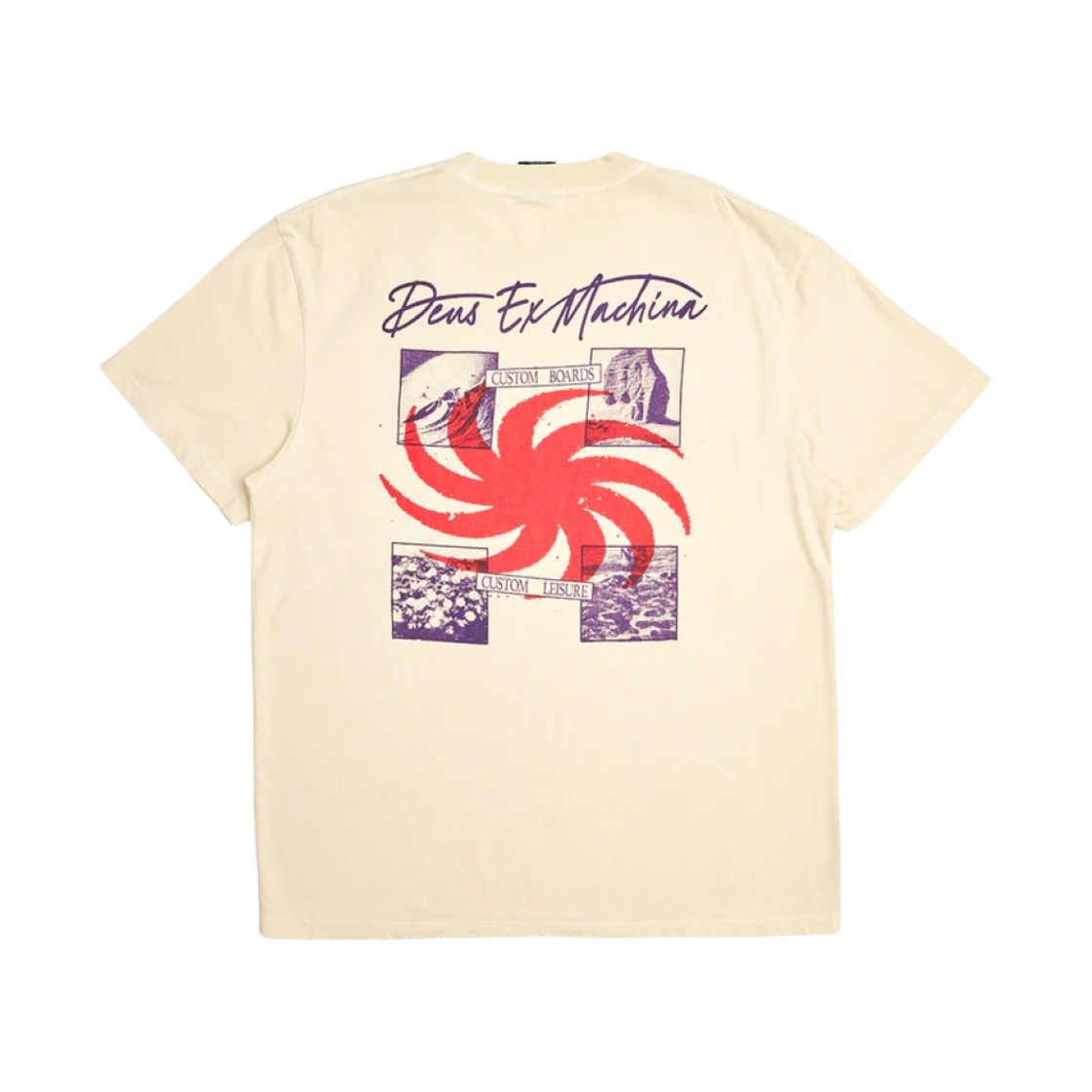 데우스 엑스 마키나 커스텀 레저 티셔츠 더티 화이트(Deus Ex Machina Custom Leisure T-Shirt Dirty White) - 2