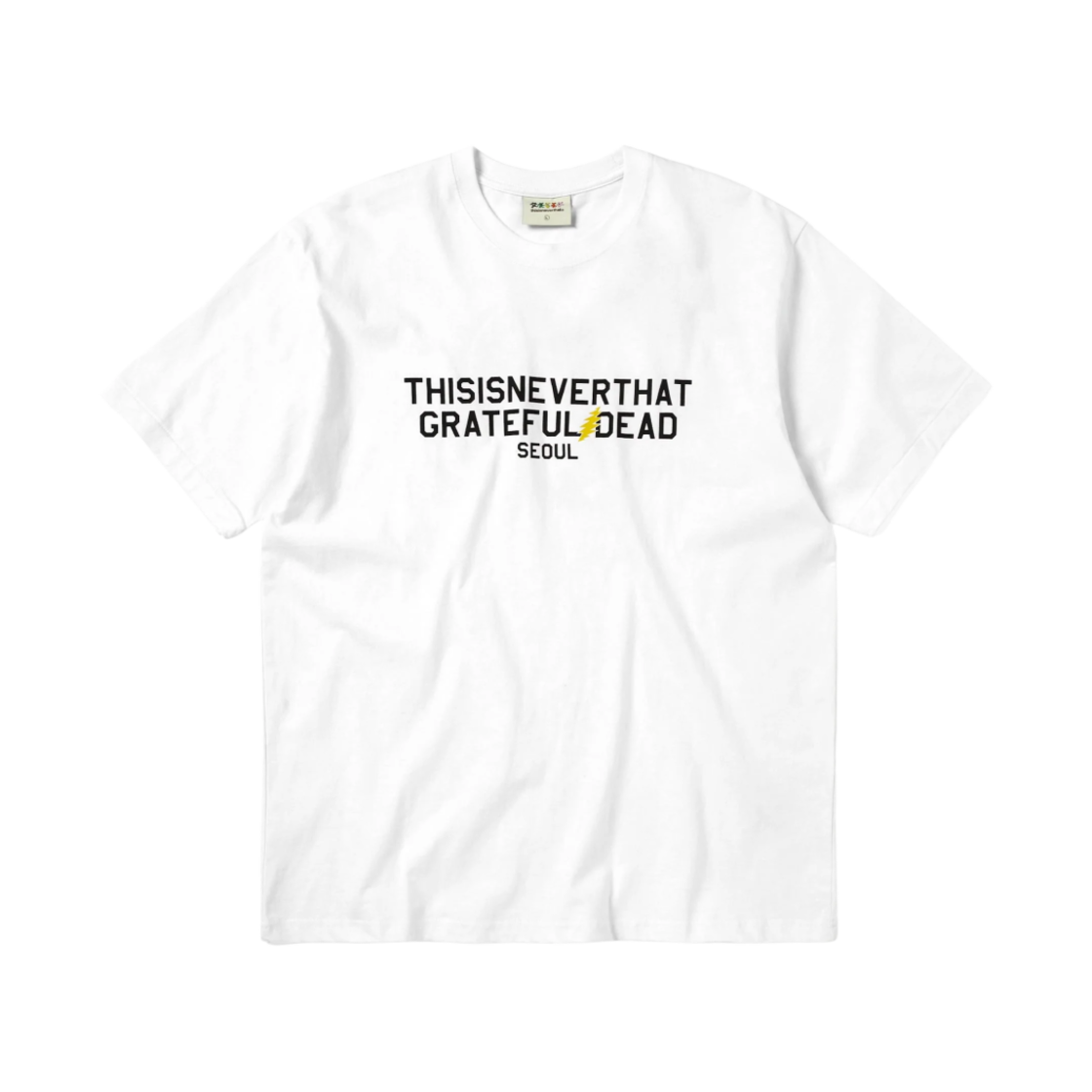디스이즈네버댓 x 그레이트풀 데드 서울 티셔츠 화이트(Thisisneverthat x Grateful Dead Seoul T-Shirt White) - 1