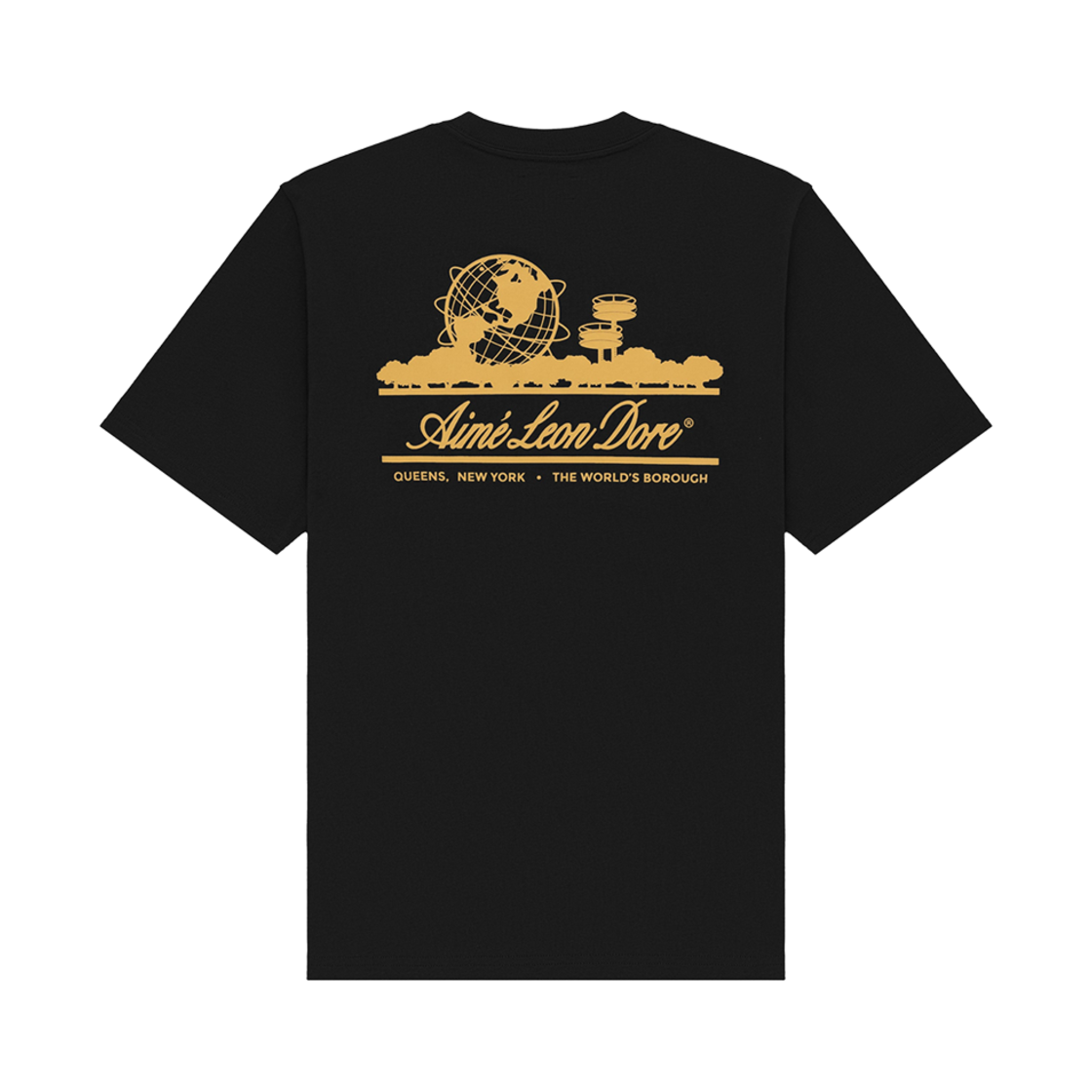 에메 레온 도르 유니스피어 티셔츠 제트 블랙(Aime Leon Dore Unisphere T-Shirt Jet Black)