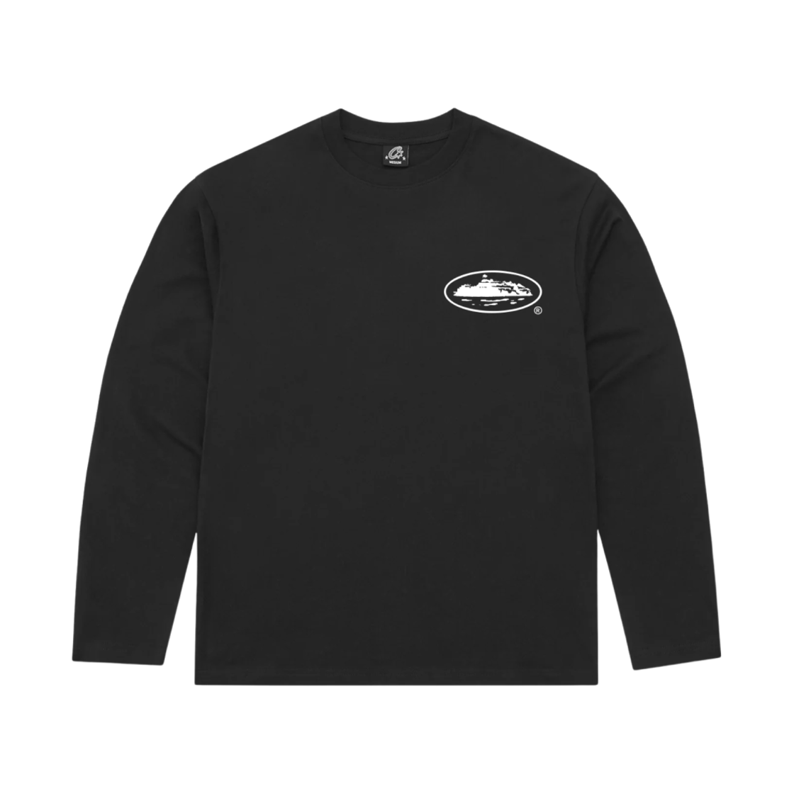 코르테이즈 OG 아일랜드 롱슬리브 티셔츠 블랙(Corteiz OG Island Longsleeve T-Shirt Black)