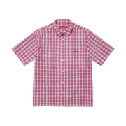 Supreme Mini Plaid S/S Shirt Pink - 25SS