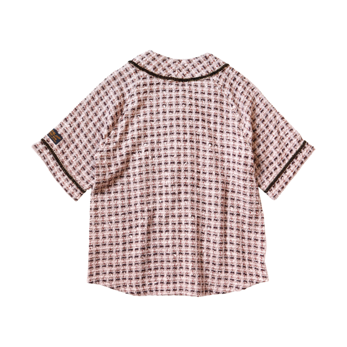 캐피탈 팬시 트위드 그레이트 컨트리 베이스볼 셔츠 핑크(Kapital Fancy Tweed Great Kountry Baseball Shirt Pink) - 2