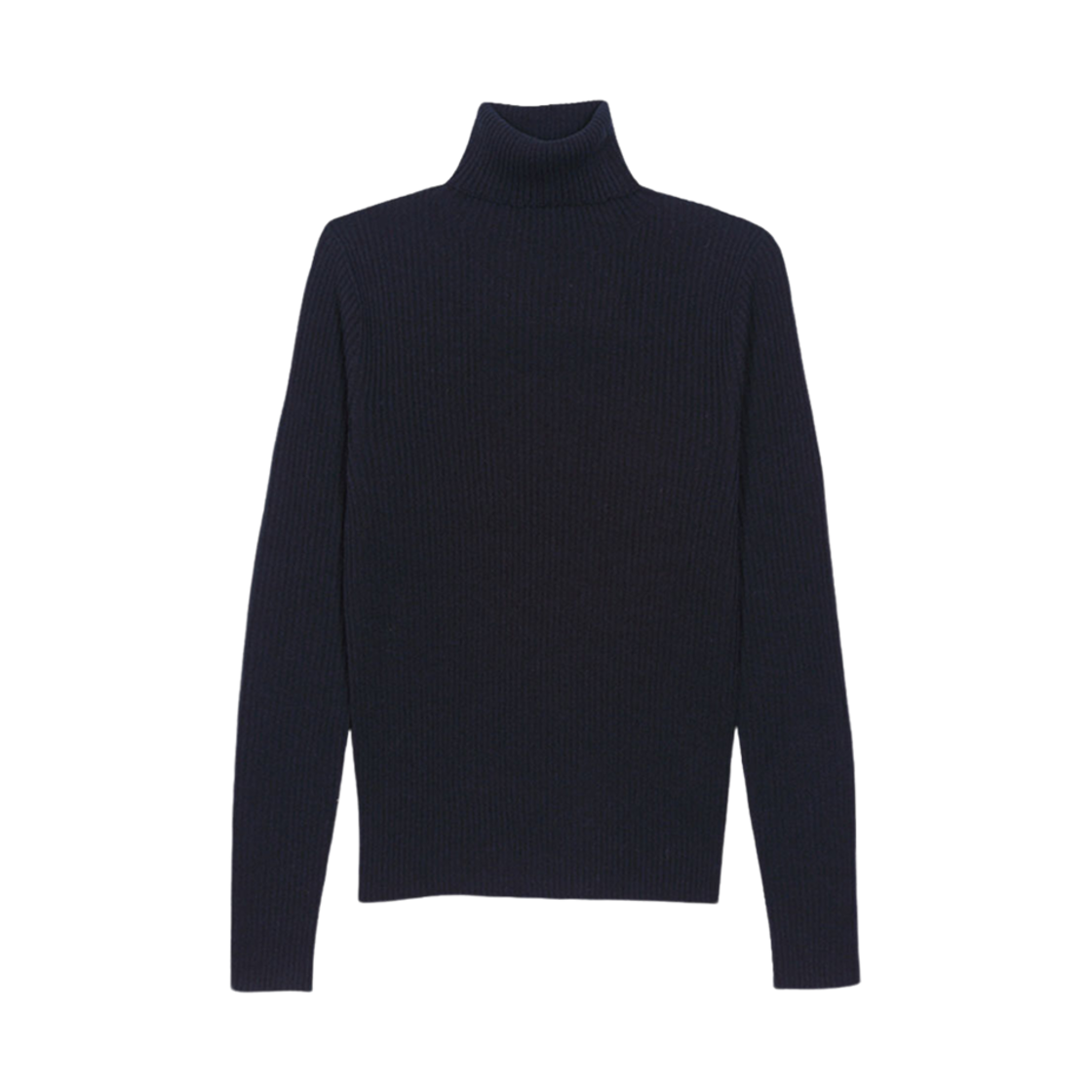(W) 헤이그 어 클래식 터틀 넥 네이비((W) Haag A Classic Turtle Neck Navy)