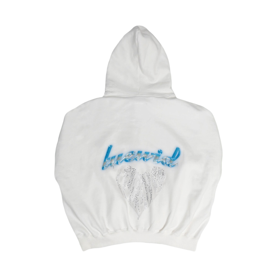 트위드 서프 플리스 셋 업 후드 집업 화이트(Tuewid Surf Fleece Set Up Zip Hoodie) - 2