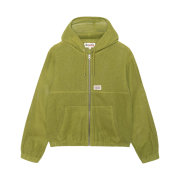Stussy Cotton Mesh Work Jacket Green