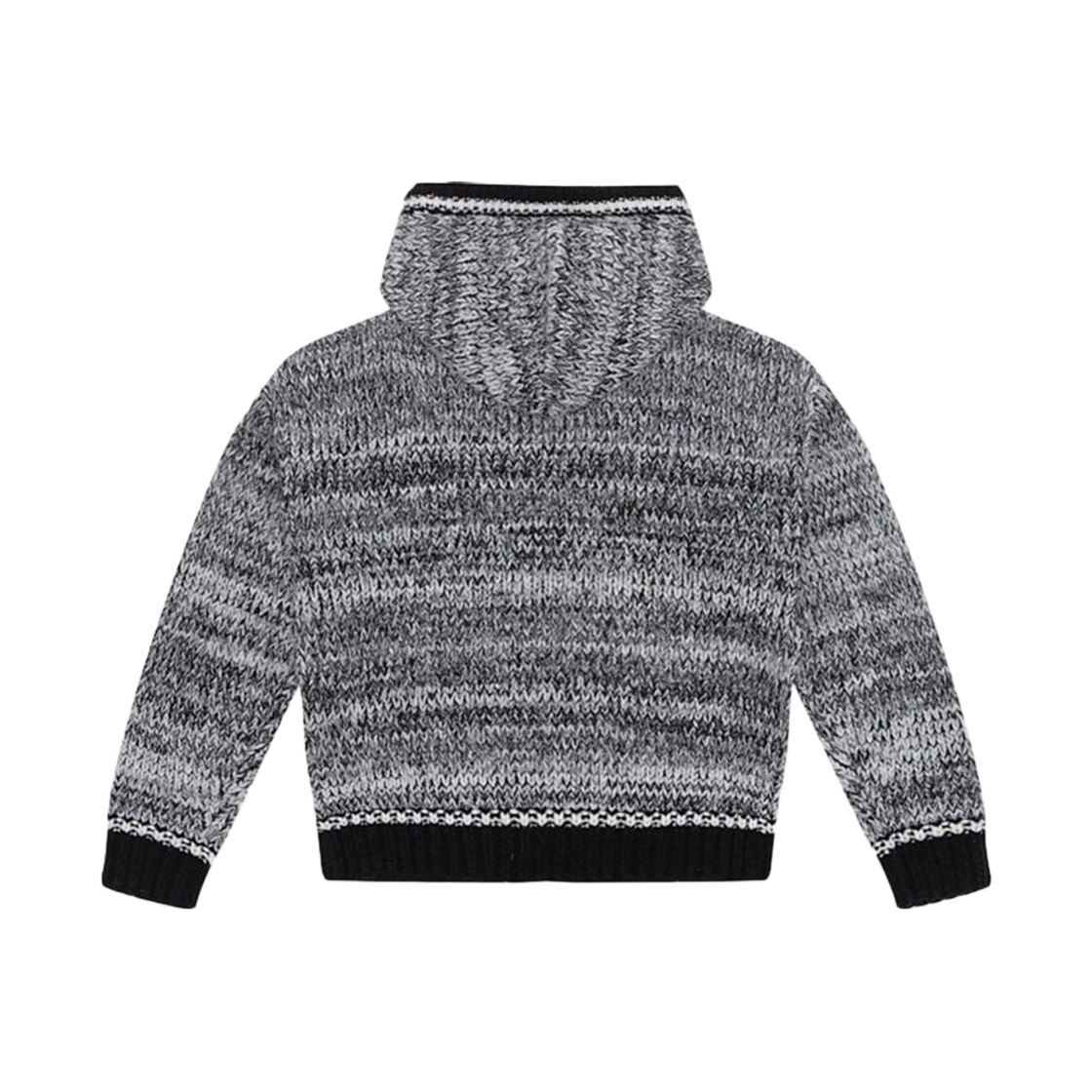 (W) 에스엠에프케이 와일드니스 월드 그래스랜드 울 후드 블랙((W) SMFK Wilderness World Grassland Wool Hoodie Black) - 2