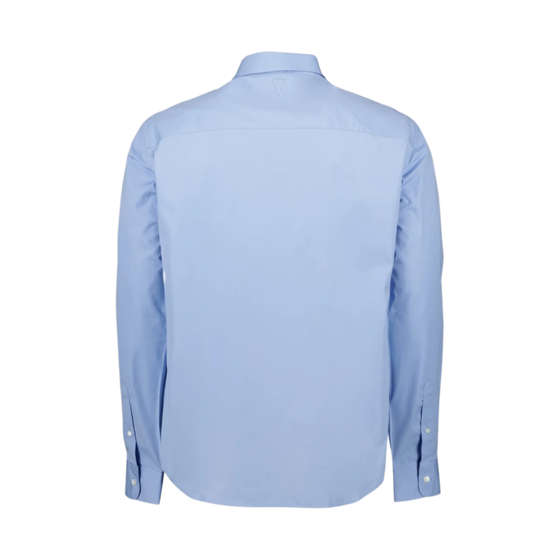 아미 스몰 하트 로고 토날 클래식 셔츠 캐시미어 블루(AMI de Coeur Tonal Classic Shirt Cashmere Blue) - 2
