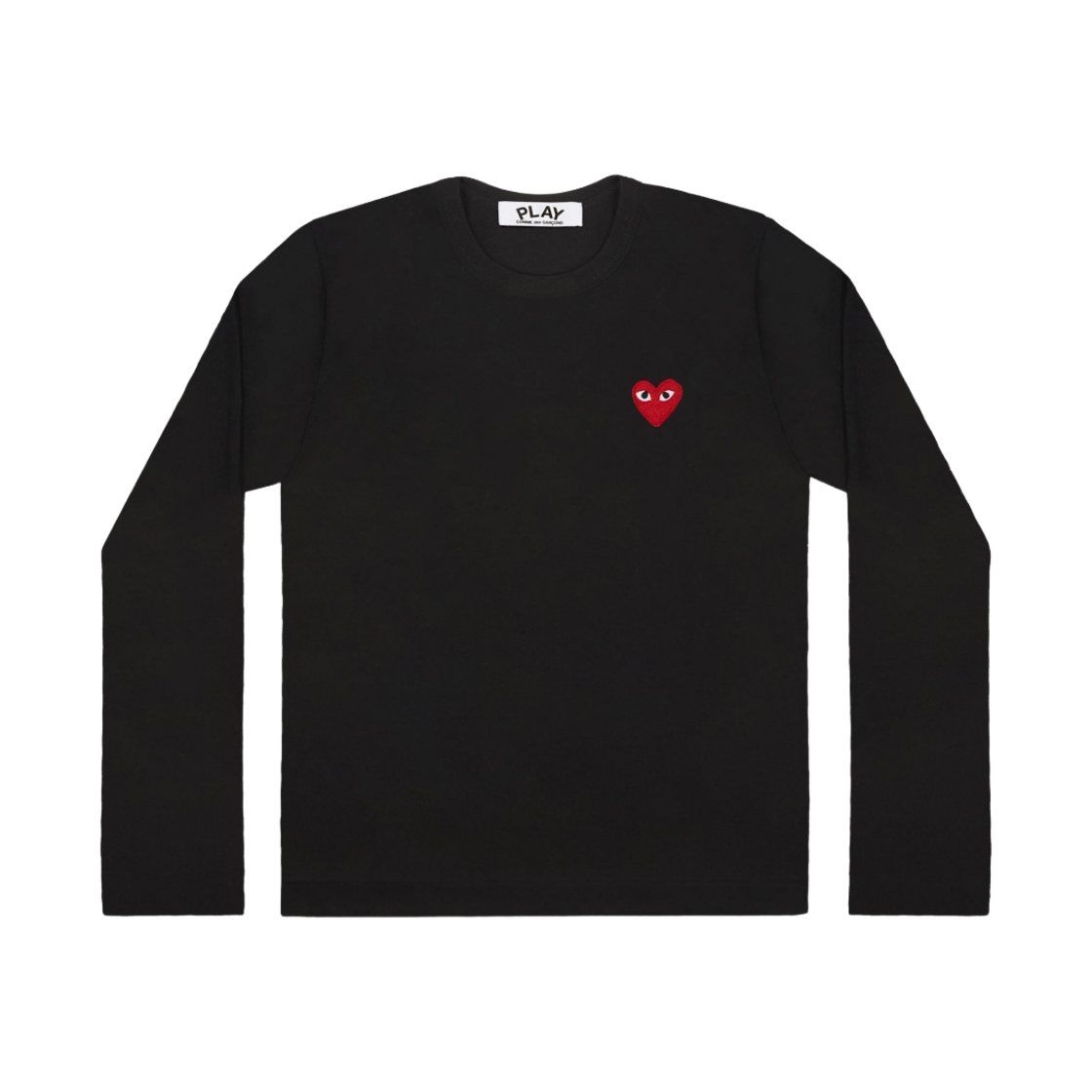 AZ T117 051 1 [20% 쿠폰] (W) Comme Des Garcons Redwappen Long Sleeve Shirt Black