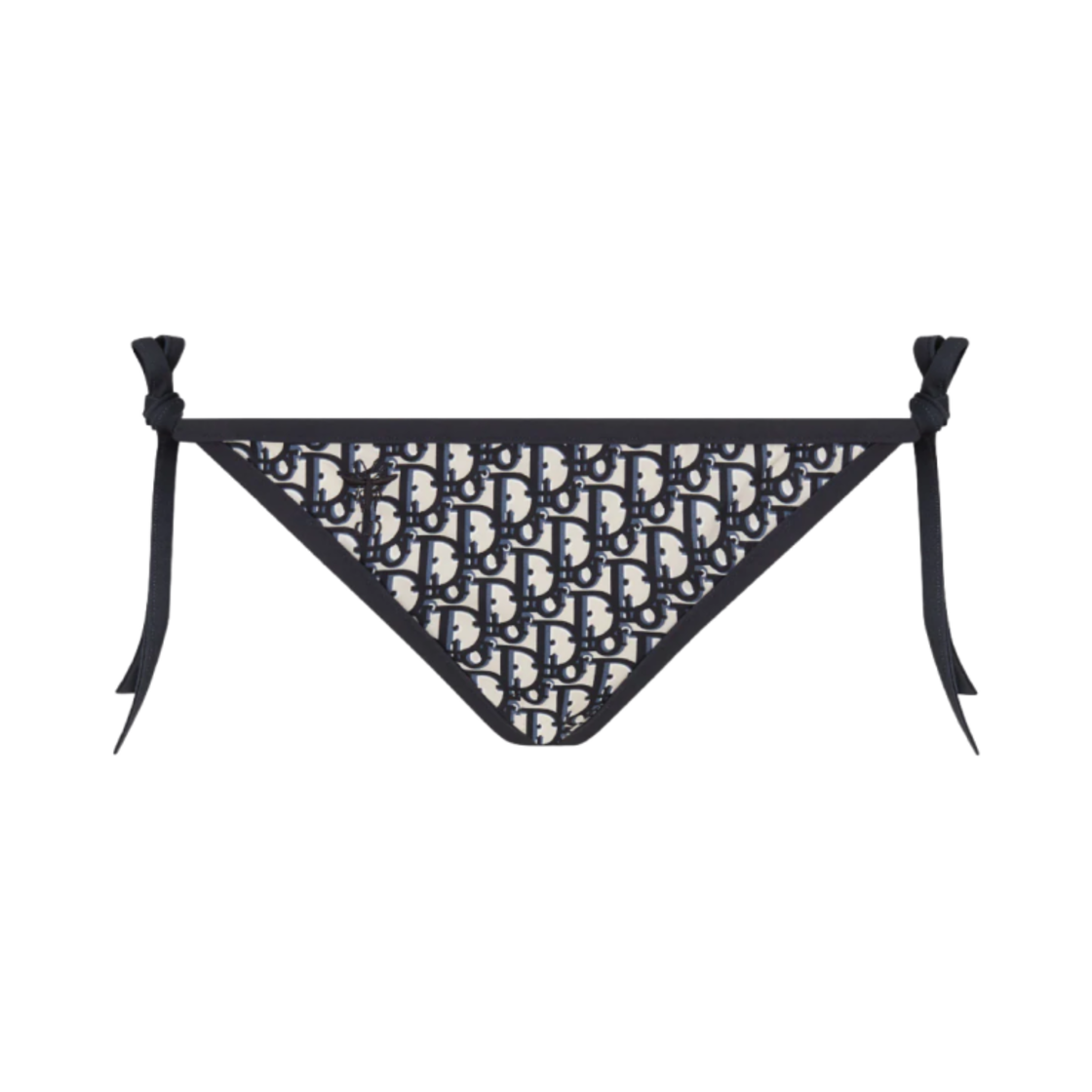 (W) 디올 비키니 바텀 블루 디올 오블리크((W) Dior Bikini Bottom Blue Dior Oblique) - 1