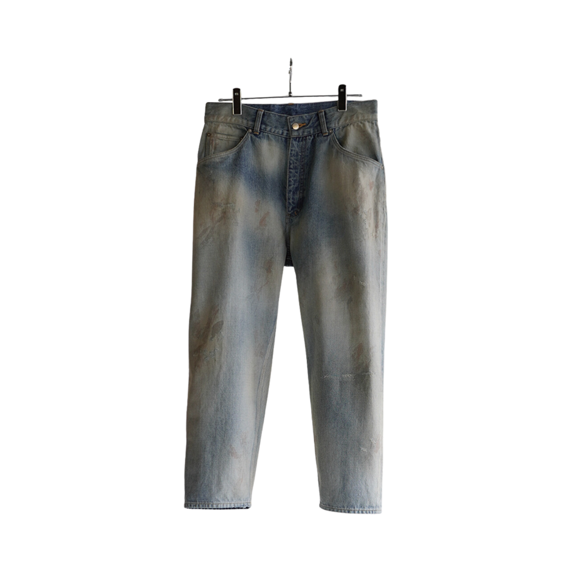 ANC-PT28 Ancellm Selvedge Tapered 5P Denim Pants Indigo