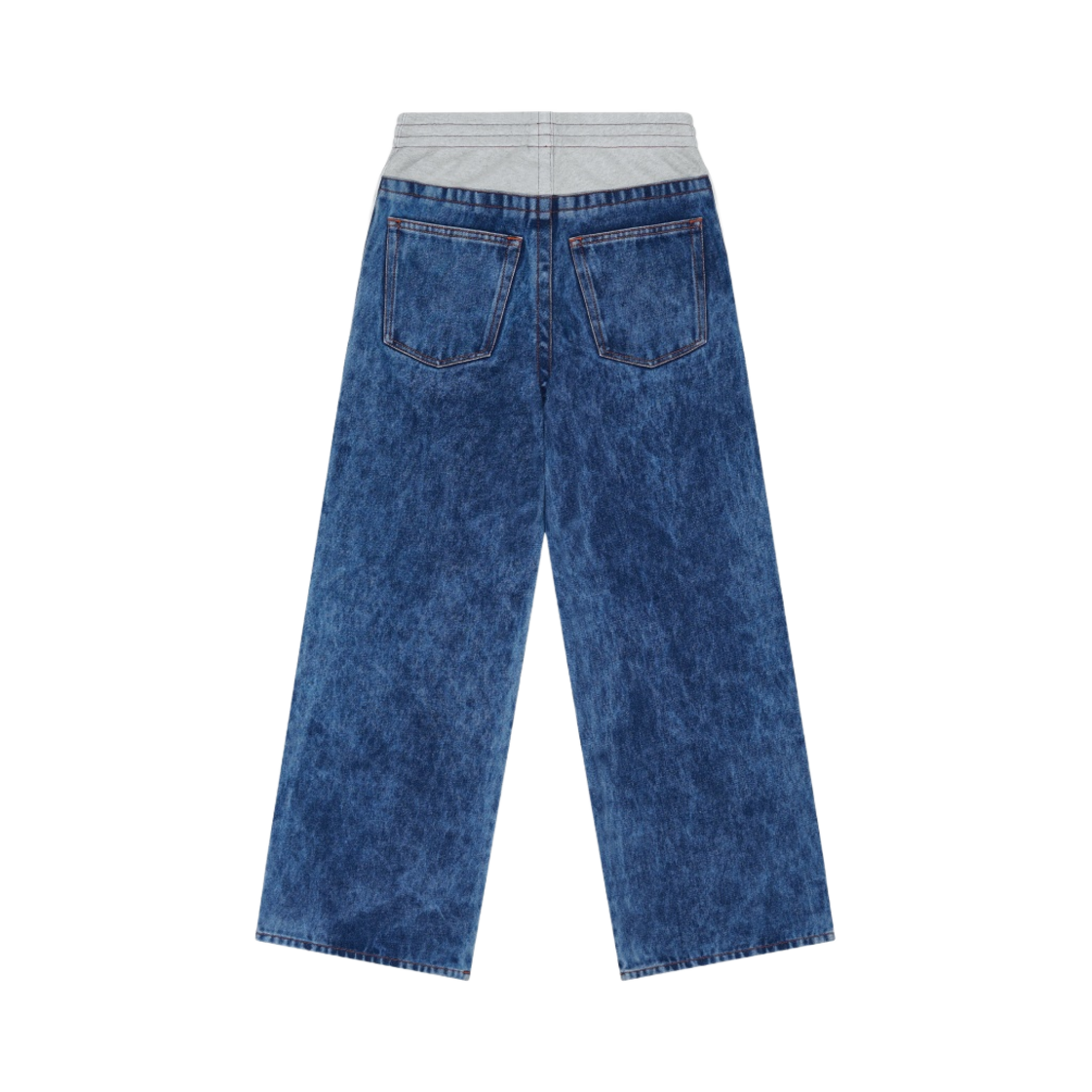 디젤 D-세리 0EMAW 스트레이트 진 미디움 블루(Diesel D-Seri 0EMAW Straight Jeans Medium Blue) - 2