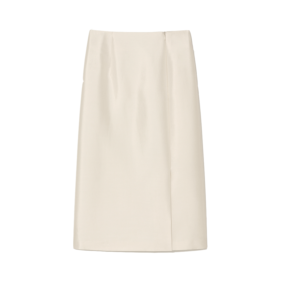 P0000ELK Kindersalmon Women Wool Silk Skirt Cream