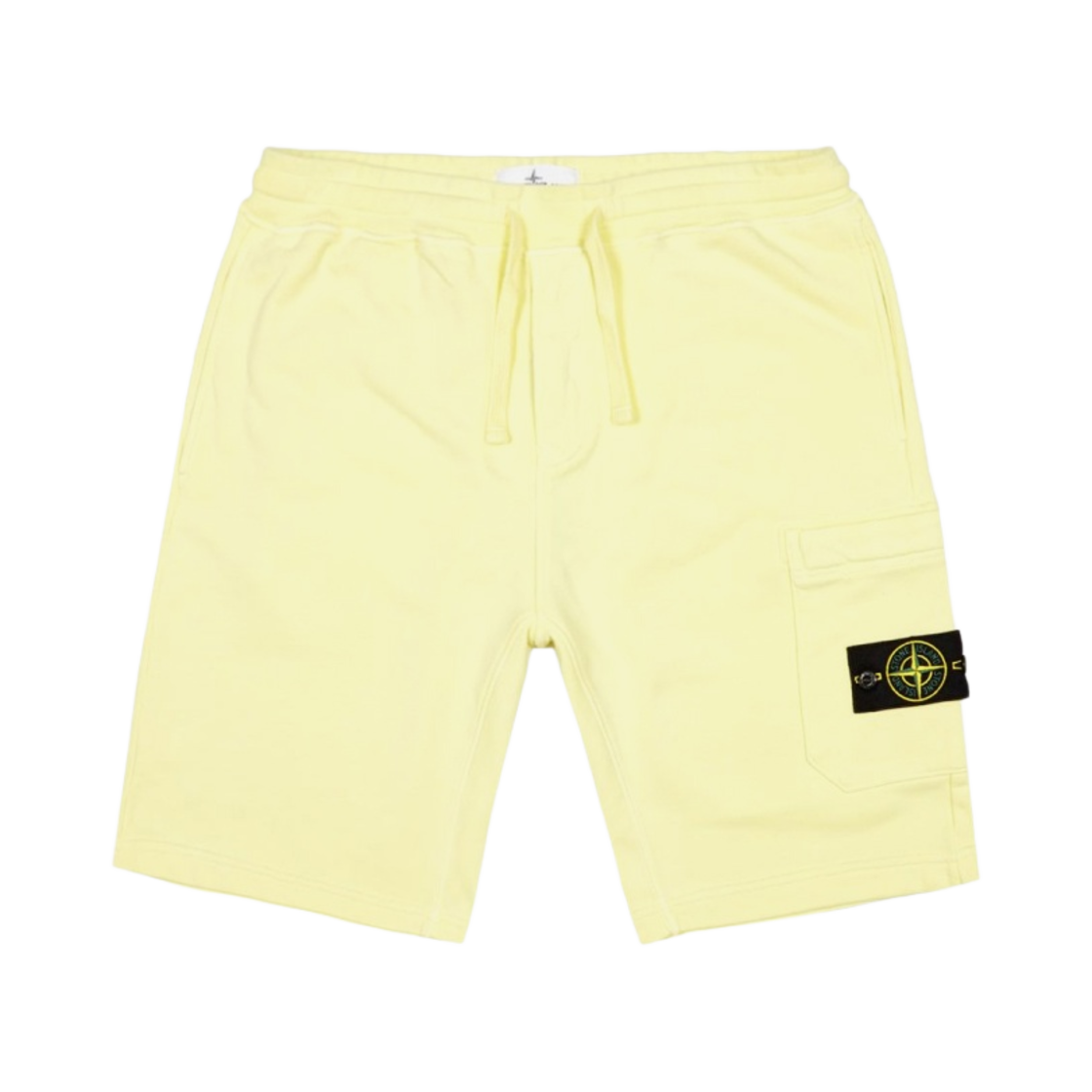 스톤 아일랜드 64651 플리스 버뮤다 쇼츠 레몬 - 21SS(Stone Island 64651 Fleece Bermuda Shorts Lemon - 21SS) - 1