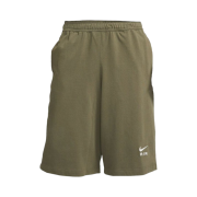 Nike Air Oversized Fleece Shorts Medium Olive - Asia