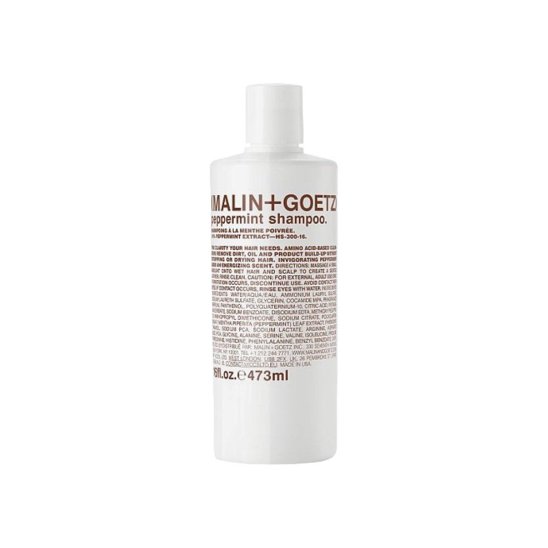 멜린앤게츠 페퍼민트 샴푸 473ml(Malin+Goetz Peppermint Shampoo 473ml)