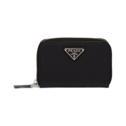 Prada Saffiano Coin Purse Black