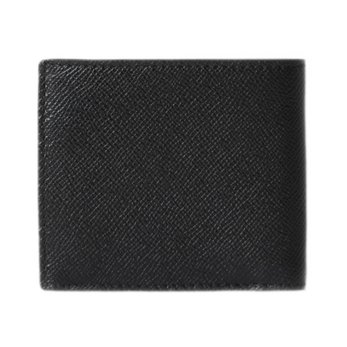 버버리 그레이니 레더 TB 반지갑 코인 지갑 블랙(Burberry Grainy Leather TB Bifold Coin Wallet Black) - 2