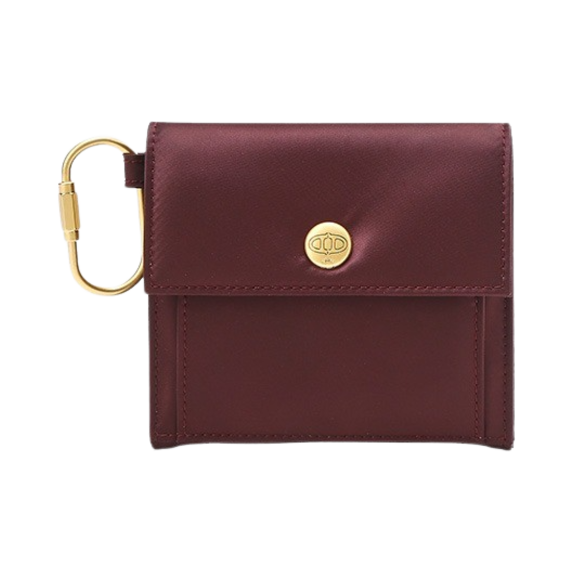 아떼 바네사브루노 쥬르 플랩 지갑 버건디