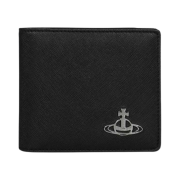 Vivienne Westwood Derby Bill Fold Wallet with Coin Pocket Black