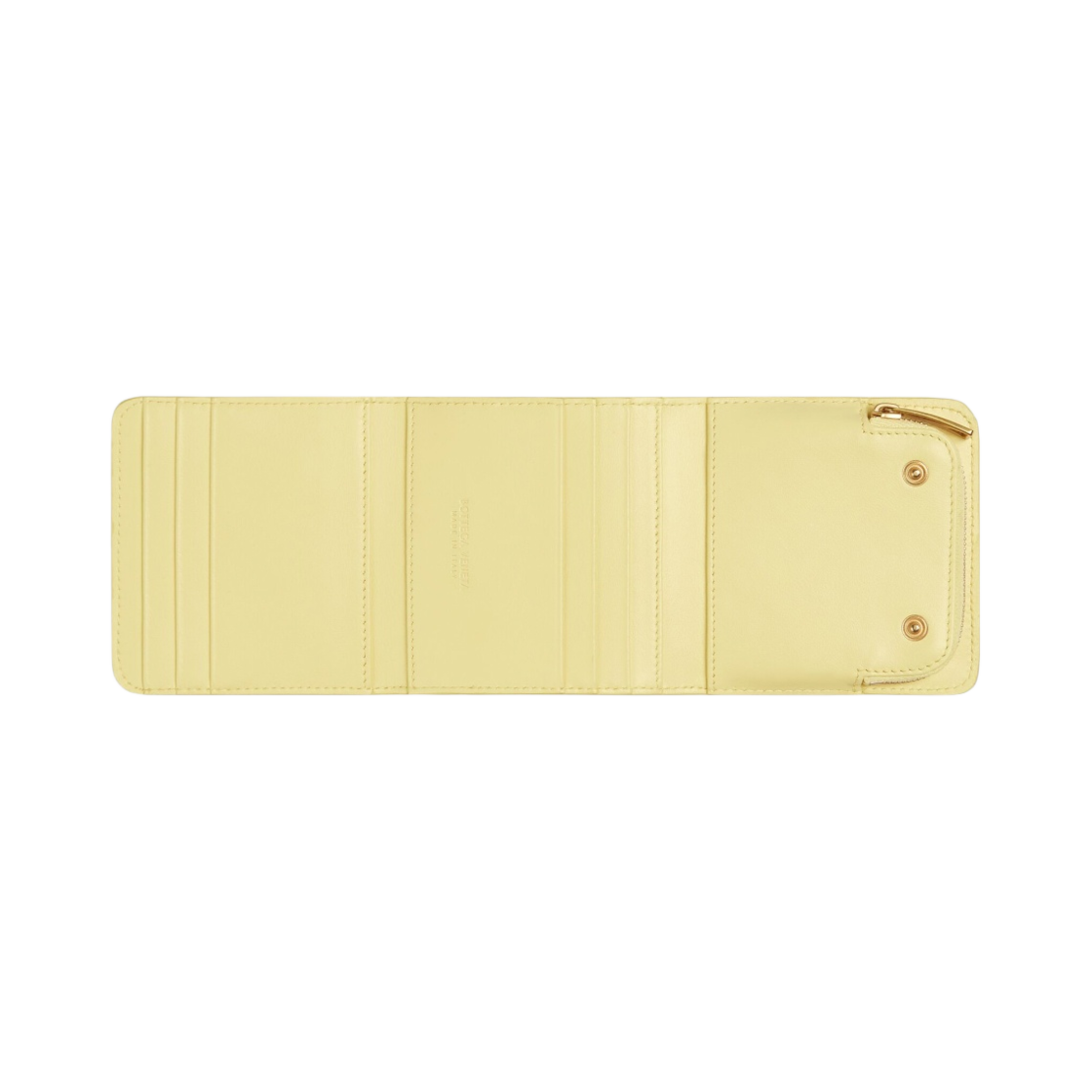 보테가 베네타 인트레치아토 컴팩트 트라이폴드 지갑 아이스크림(Bottega Veneta Intrecciato Compact Tri-Fold Wallet Ice Cream) - 2