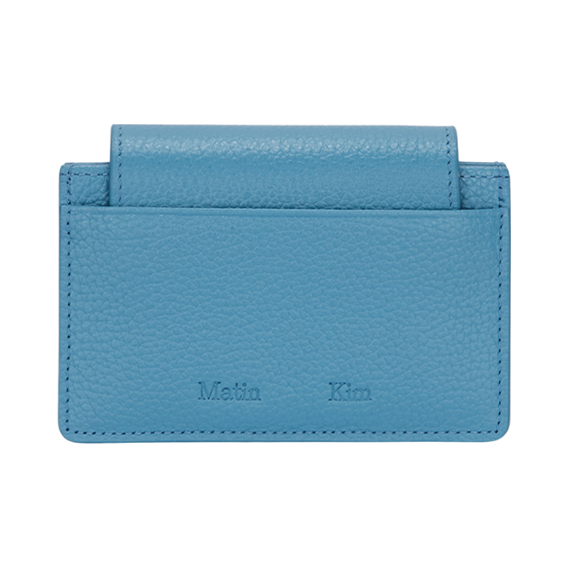 마뗑킴 아코디언 지갑 블루(Matin Kim Accordion Wallet Blue) - 2
