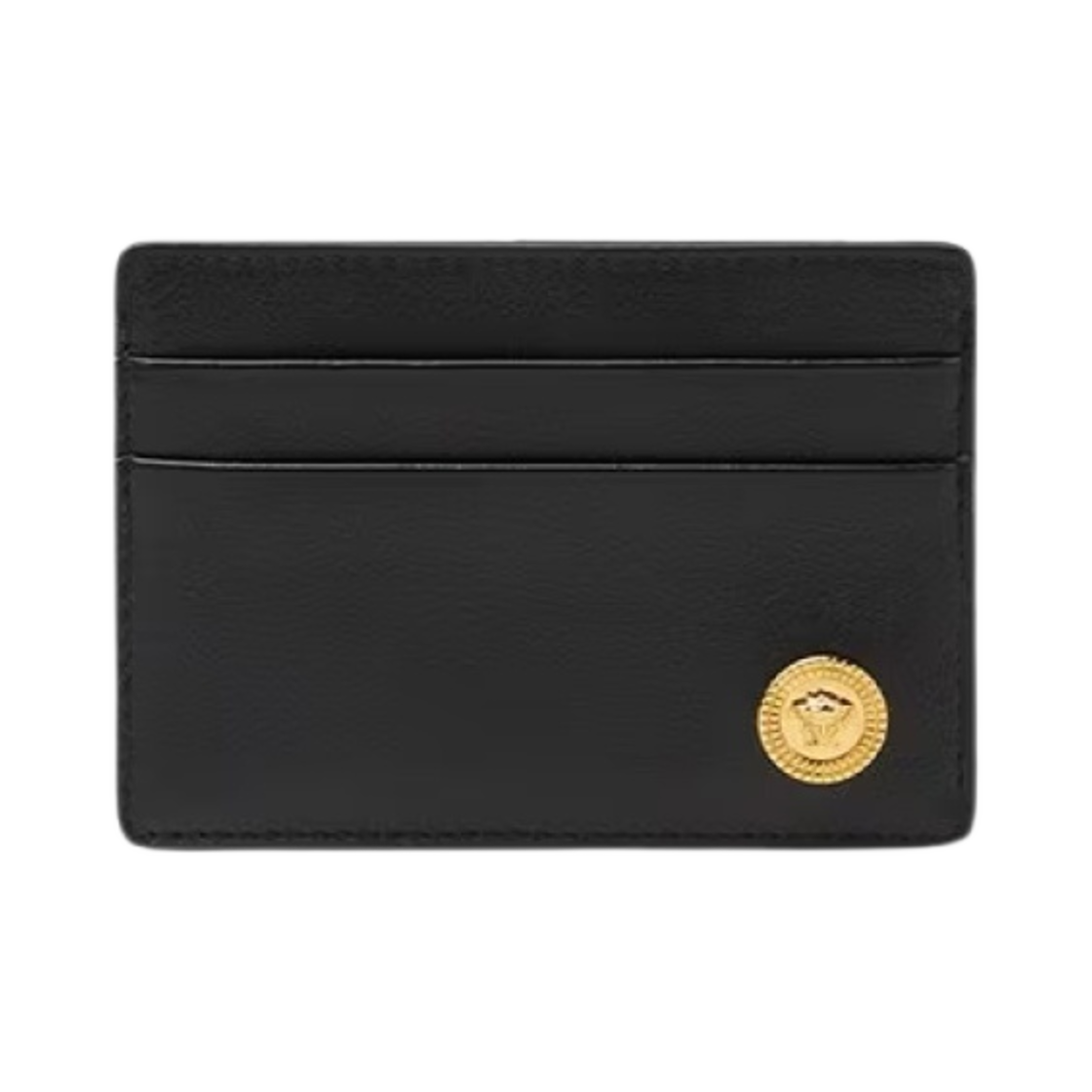 베르사체 메두사 비기 카드 홀더 블랙(Versace Medusa Biggie Card Holder Black)