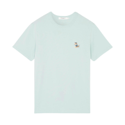 Maison Kitsune Dressed Fox Patch Classic T-Shirt Blue Haze