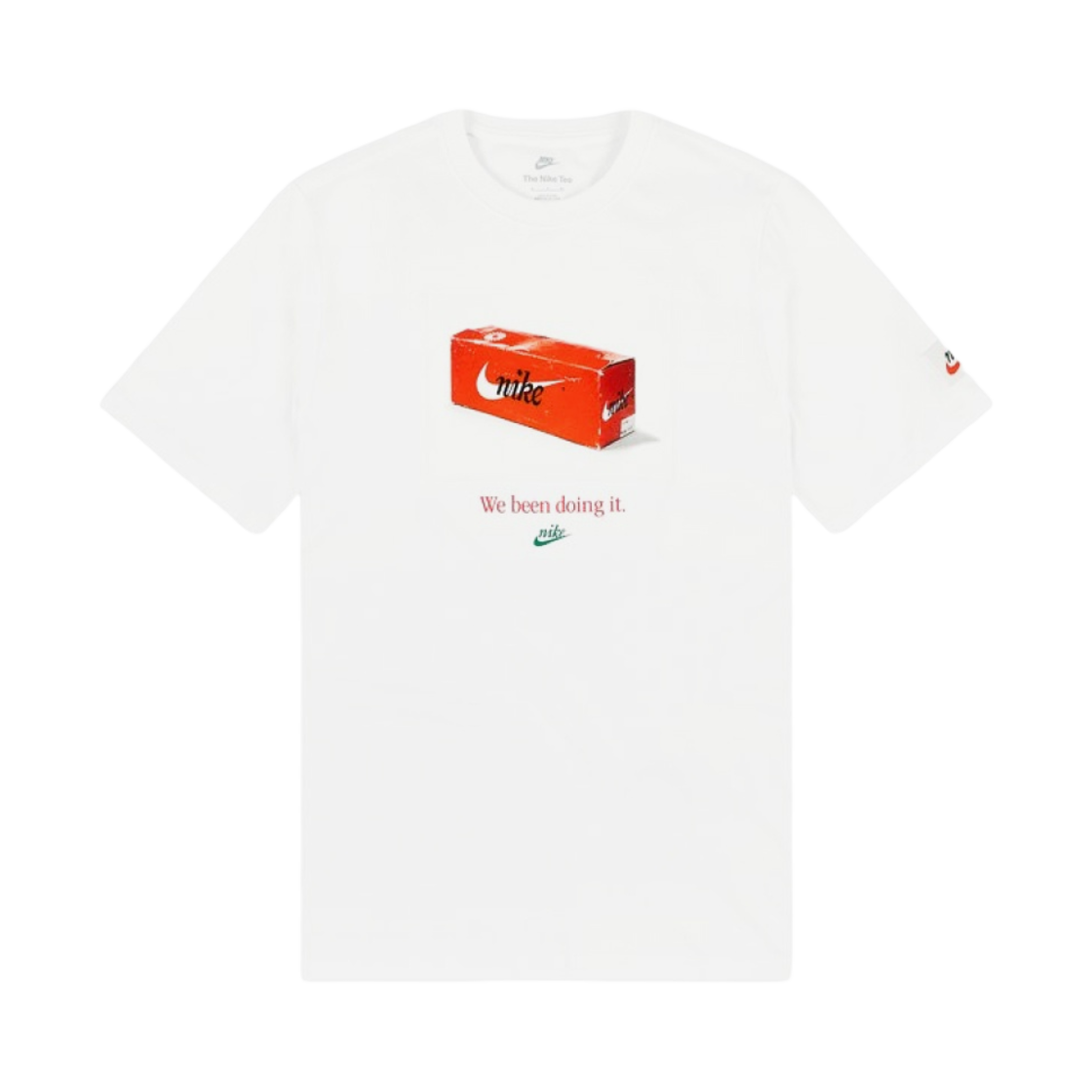 나이키 NSW 헤리티지 포토 티셔츠 화이트 - 아시아(Nike NSW Swoosh 50 Photo T-Shirt White - Asia) - 1