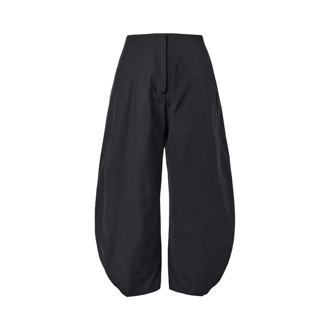 KW5BPALAM12BK Amomento Women Curved Silhouette Pants Black - 25SS