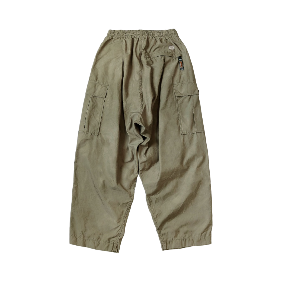 캐피탈 퀵 드라이 트윌 이지 점보 카고 팬츠 카키(Kapital Quick Dry Twill Easy Jumbo Cargo Pants Khaki) - 2