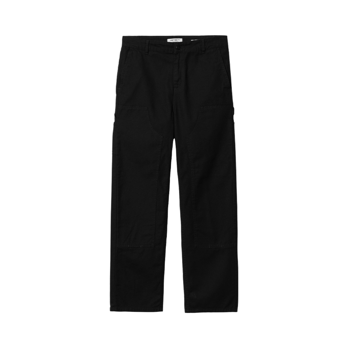 (W) 칼하트 WIP 블랙 피어스 더블 니 팬츠 블랙((W) Carhartt WIP Black Pierce Double Knee Pants Black) - 1