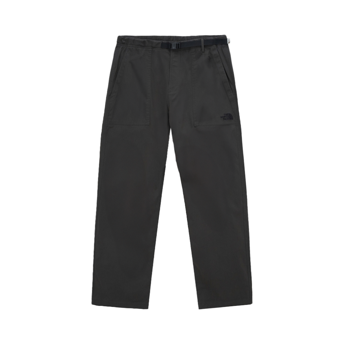NP6NQ01K The North Face White Label Cottony Tapered Pants Charcoal Grey