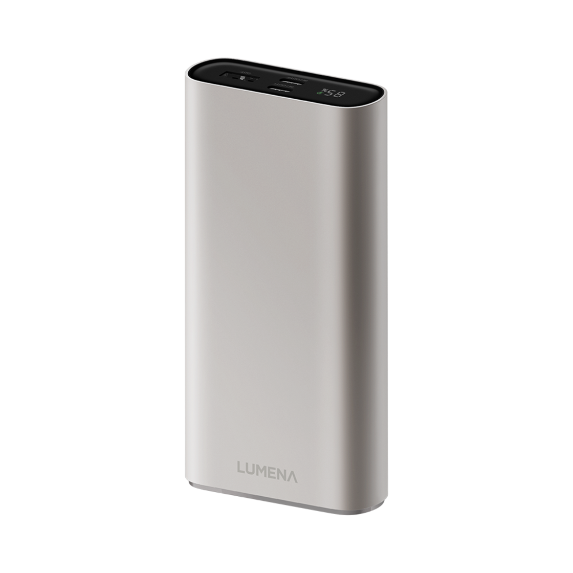 루메나 PQ20 고속 충전 보조배터리 클래식 베이지(Lumena PQ20 Quick Charging Auxiliary Battery Classic Beige)
