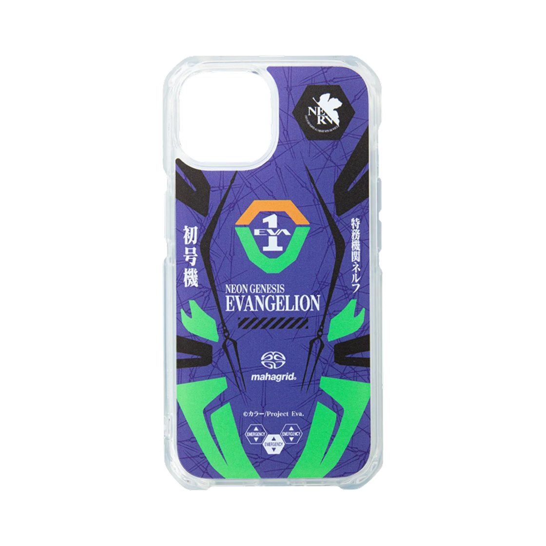 마하그리드 x 에반게리온 초호기 아이폰 케이스 퍼플(Mahagrid x Evangelion Unit-01 iPhone Case Purple)